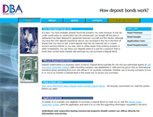 Tablet Screenshot of deposit.com.au